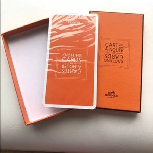 Sealed Hermès scarf Knotting Cards, Edition nr. 3